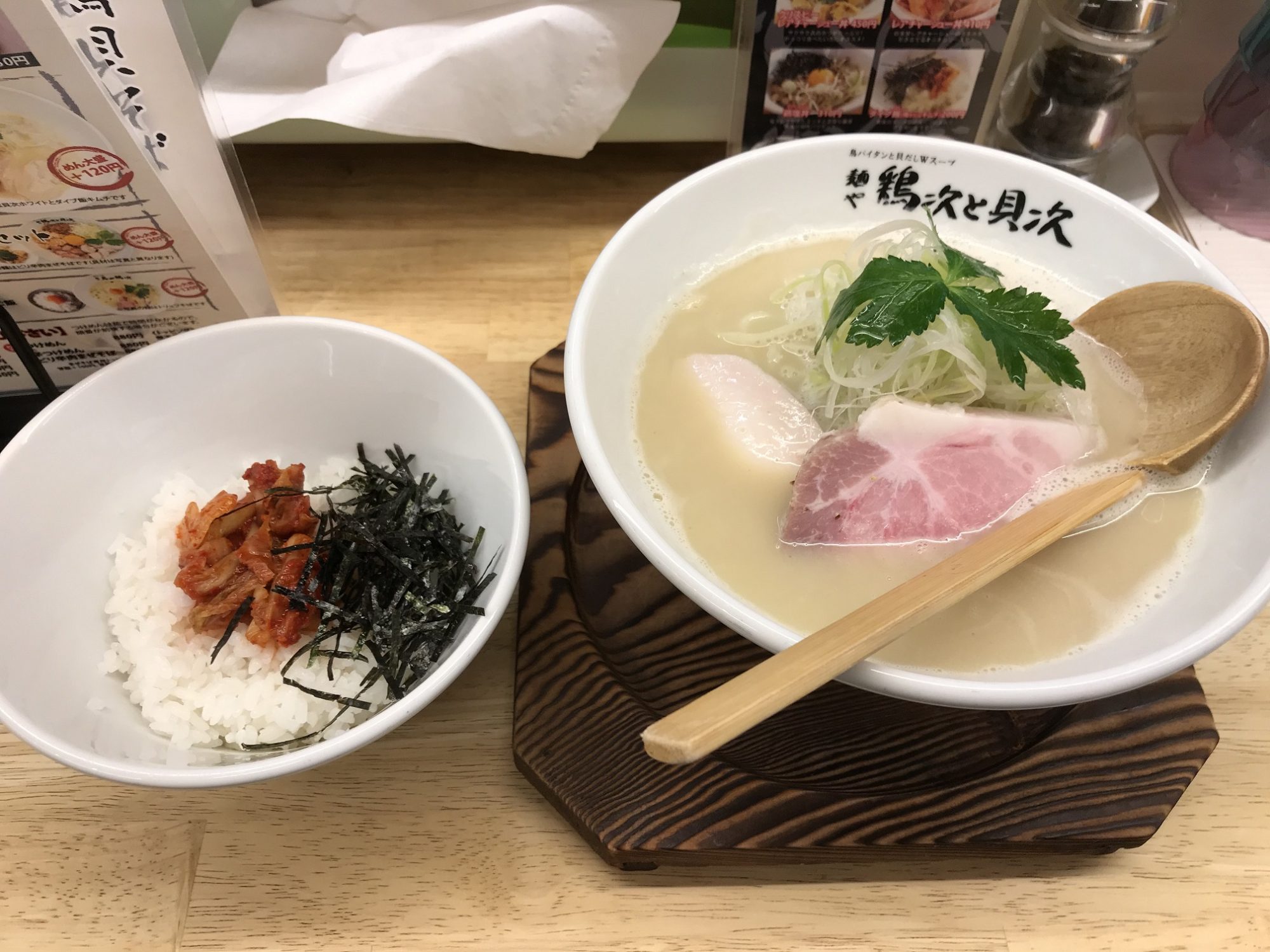 大阪 中百舌鳥の 麺や 鶏次と貝次 に行ってきました エフティエフ税理士事務所